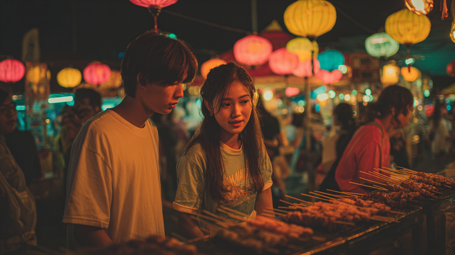Phuket Tours Online Expat Run Phuket Tour Agency Phuket Tours Online Candid Evening Shot Of A Young Couple Sampling Gr D12e0fcd 6668 444a 9b3a B91401d8035d