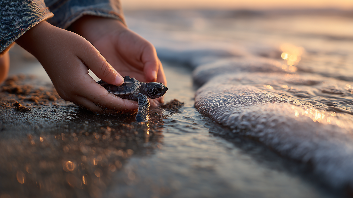 Phuket Tours Online Expat Run Phuket Tour Agency Phuket Tours Online Child Releasing A Baby Sea Turtle Onto The Sand A A9a11ce8 Dca5 4d03 A65c 6dcb340963f5