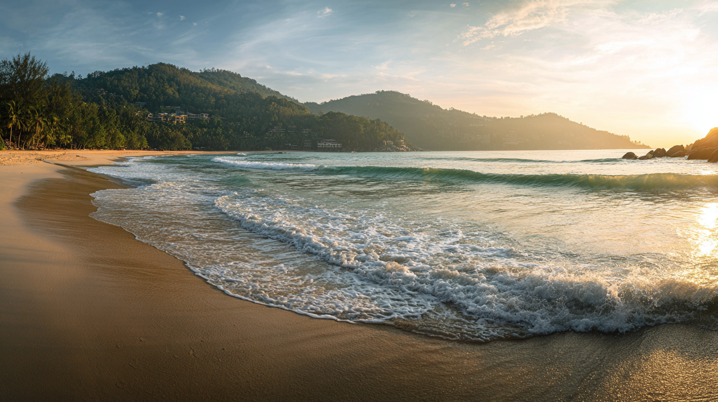 Phuket Tours Online Expat Run Phuket Tour Agency Phuket Tours Online Panoramic Golden Hour Beach View Of Kata Noi In P 8b2f8965 B4d2 4b97 938d D8a1d9bceebd