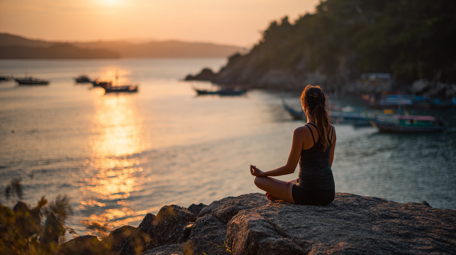 Phuket Tours Online Expat Run Phuket Tour Agency Phuket Tours Online Young Woman Practicing Sunrise Yoga On A Rock Out Ac32df52 235c 4a52 A219 0ee0919990f1